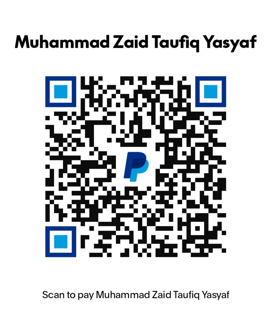 PayPal donation QR for Aminly (Global)